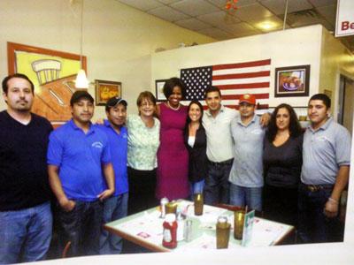 Michelle Obama and Staff